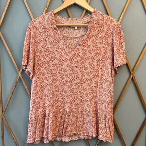 C&C California Peplum Blouse